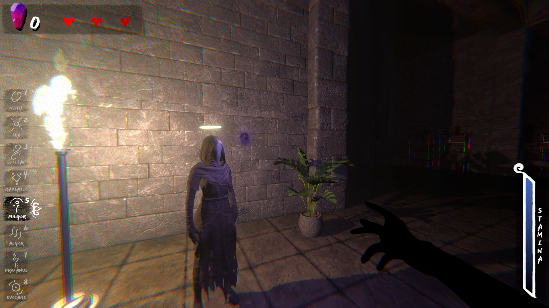 A 3D environment of Cursebreakers